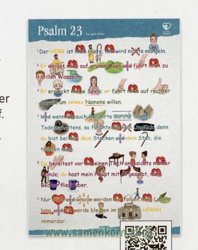Der Gute Hirte - Psalm 23 / Poster