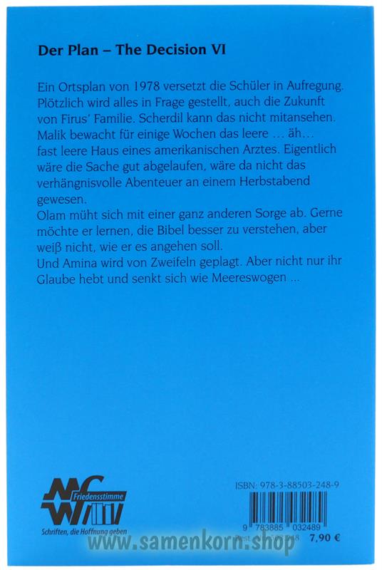 Der Plan. The Decision VI / Buch