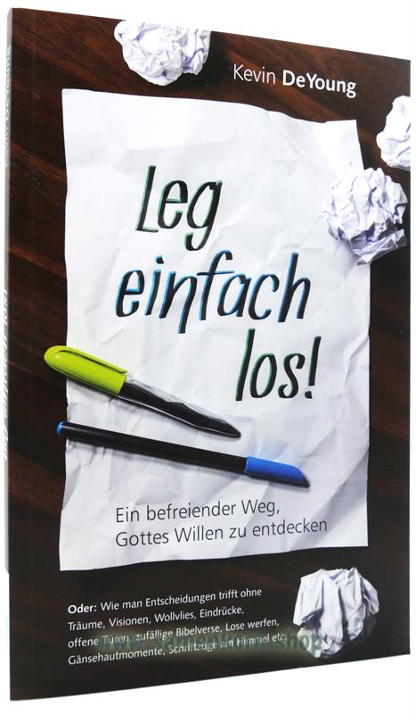 Leg einfach los / Buch