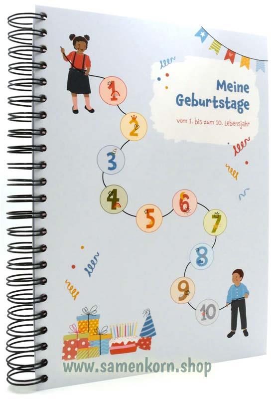 Fotobuch - Meine Geburtstage / Spiralblock