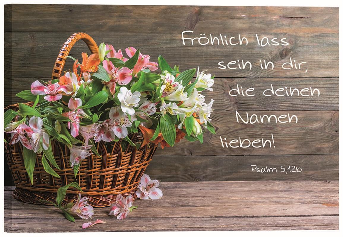 Bild "Blumen im Korb"