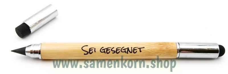 2-in-1 Kugelschreiber/Bleistift mit Endlosmine "Sei gesegnet"