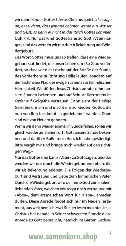 Vaterunser, Band 31  Reihe Orientierung / Heft