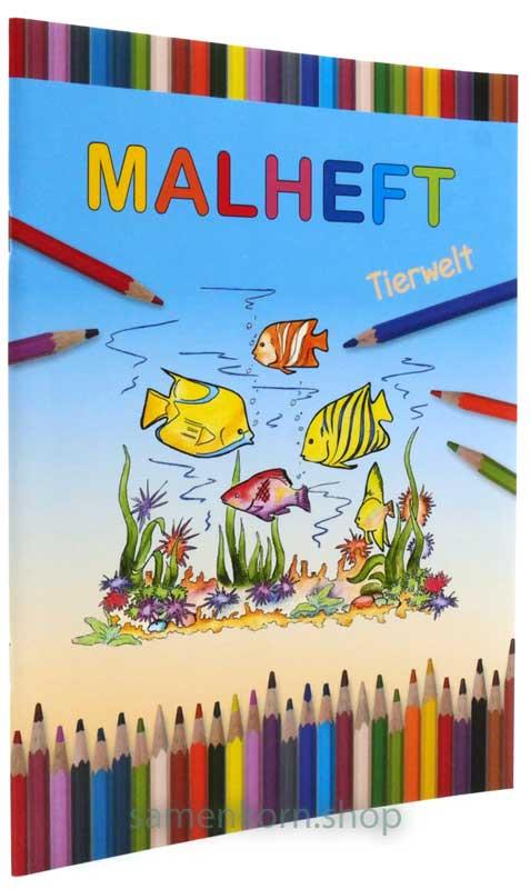 Malheft "Tierwelt" / Heft