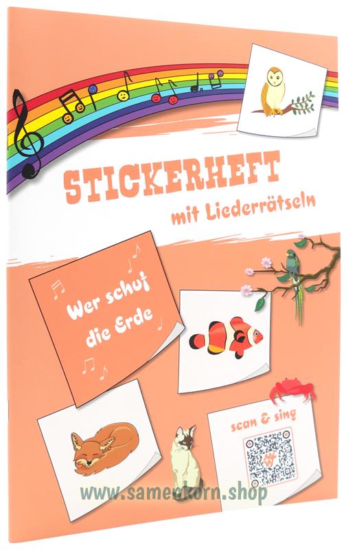 Stickerheft "Wer schuf die Erde"