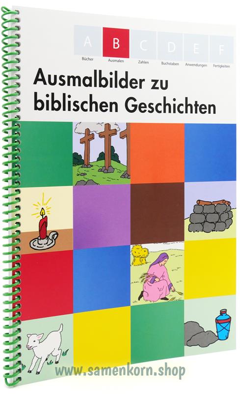 Ausmalbilder zu biblischen Geschichten / Heft B