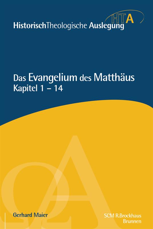 Das Evangelium des Matthäus, Kapitel 1-14 / Buch