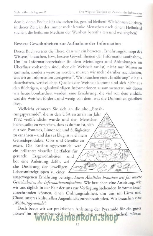 Seele, nähre dich gesund! / Buch