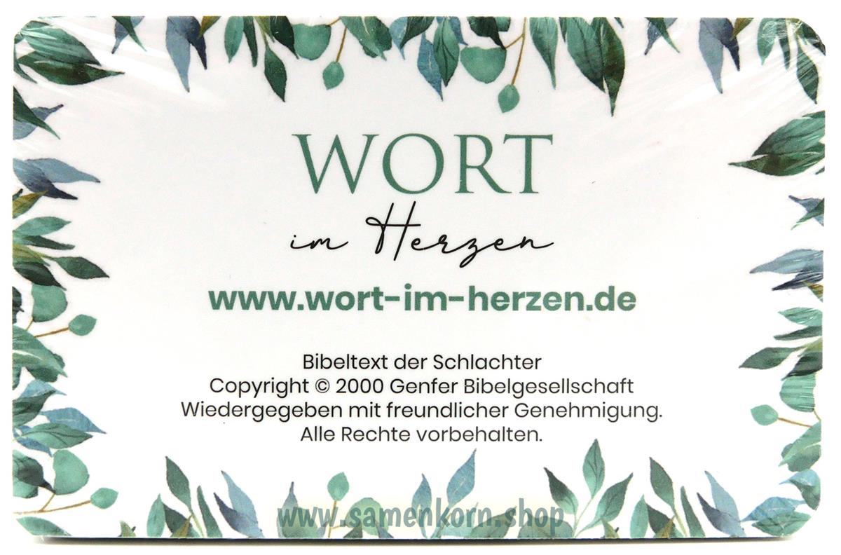 Die Sprüche - Wort im Herzen / 48 Lernkarten