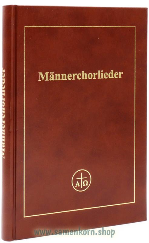 Männerchorlieder / Buch