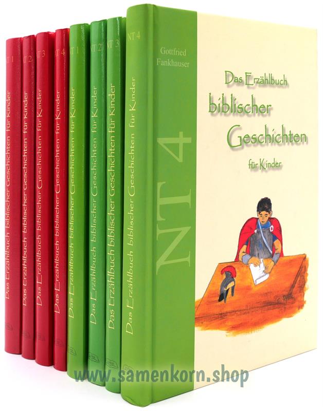 Das Erzählbuch biblischer Geschichten für Kinder, Gesamtpaket / 8 Bücher