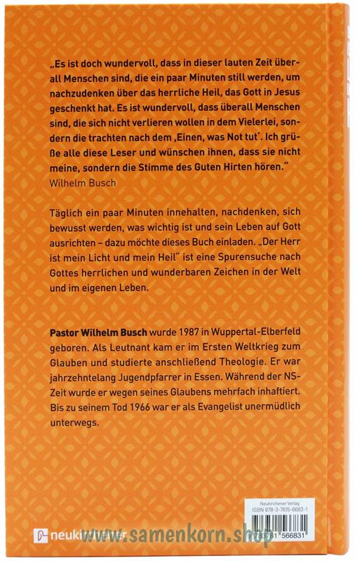 Der Herr ist mein Licht und mein Heil / Andachtsbuch