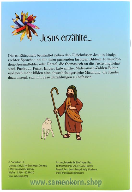 Mitmachhefte im Set: Jesus erzählte / Jesus ist