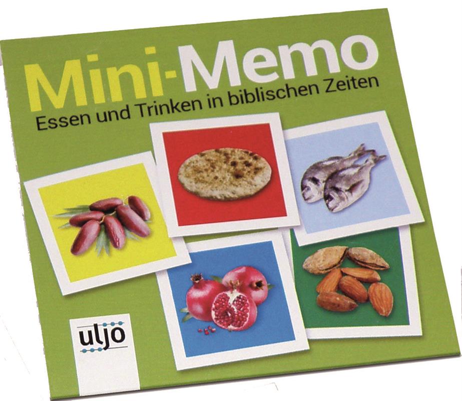 Memo-Mini "Essen und Trinken in biblischen Zeiten"