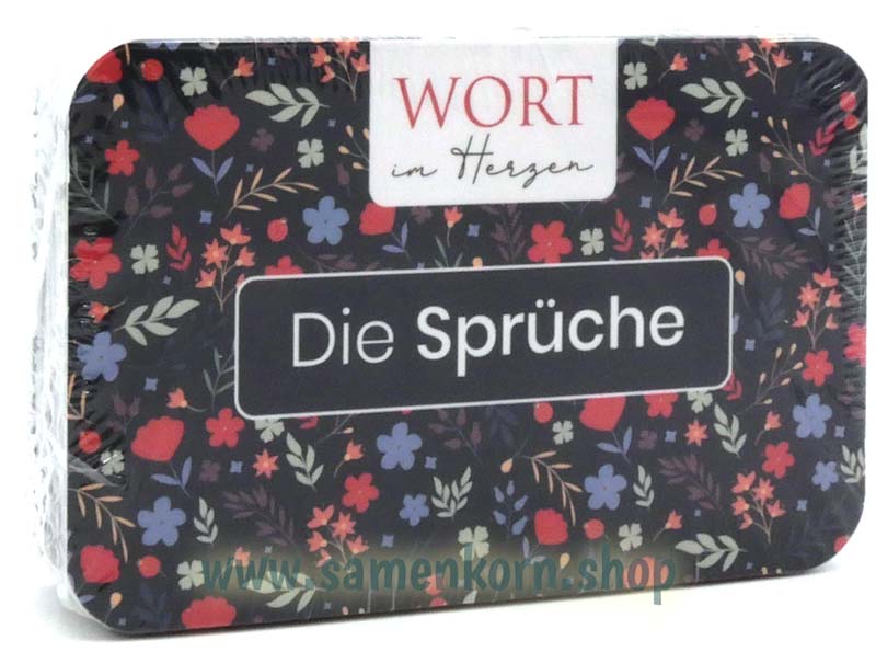Die Sprüche - Wort im Herzen / 48 Lernkarten mit Box