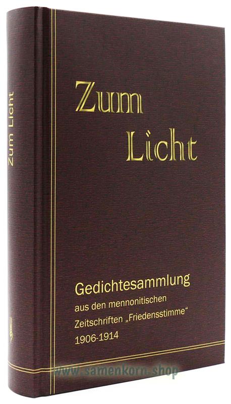 Zum Licht / Gedichte / Buch