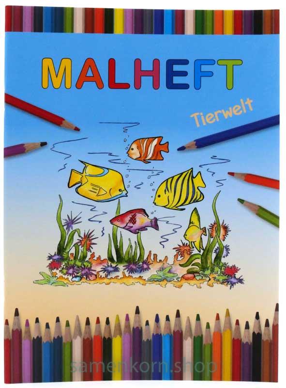 Malheft "Tierwelt" / Heft