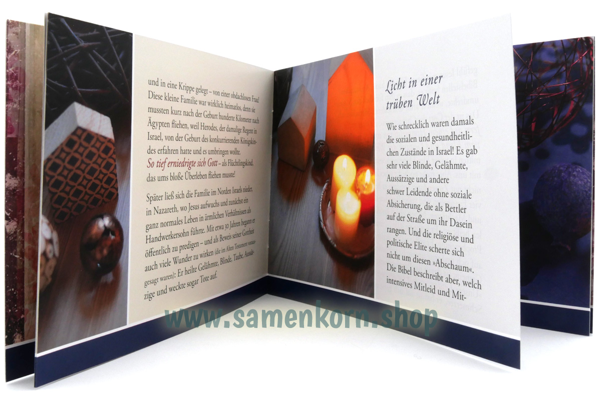 Paket Weihnachtshefte –  3 Grußhefte zu Weihnachten