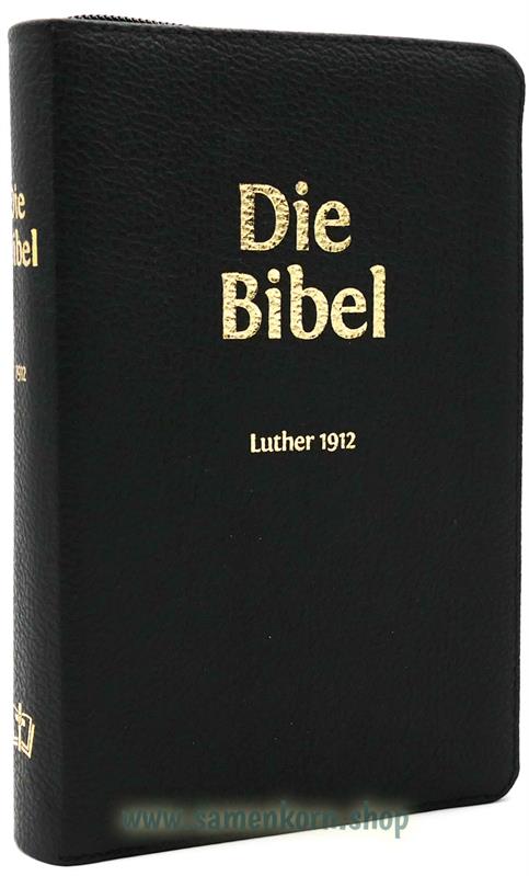 Die Bibel Luther 1912 Leder TA / Buch