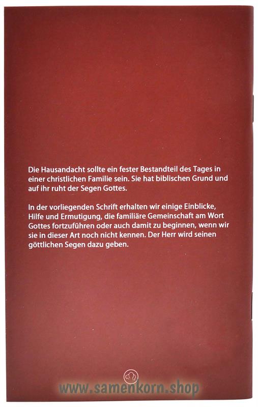 Die Hausandacht / Heft