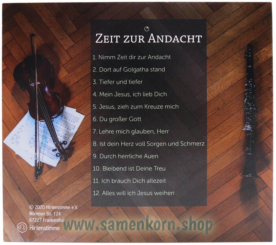 Zeit zur Andacht / CD