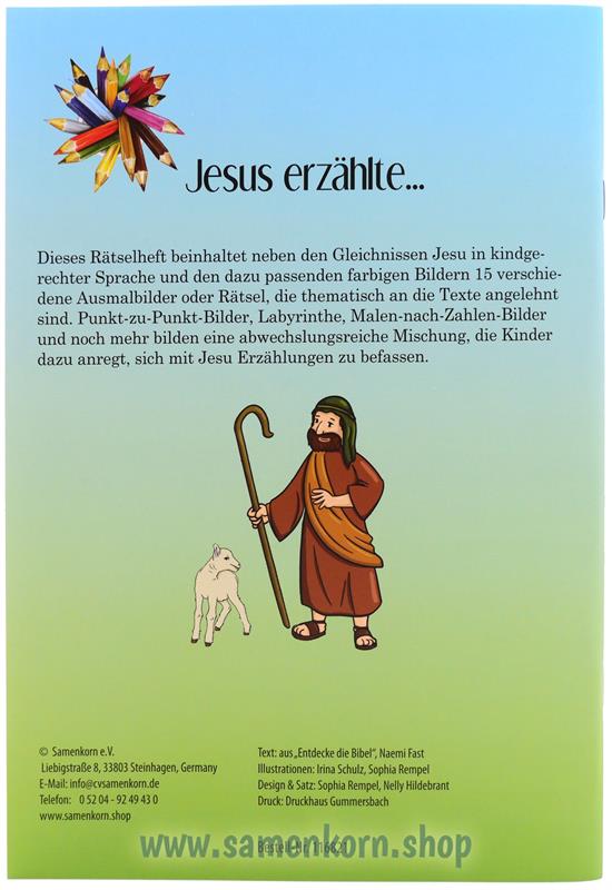 Mitmachhefte im Set: Jesus erzählte / Jesus ist