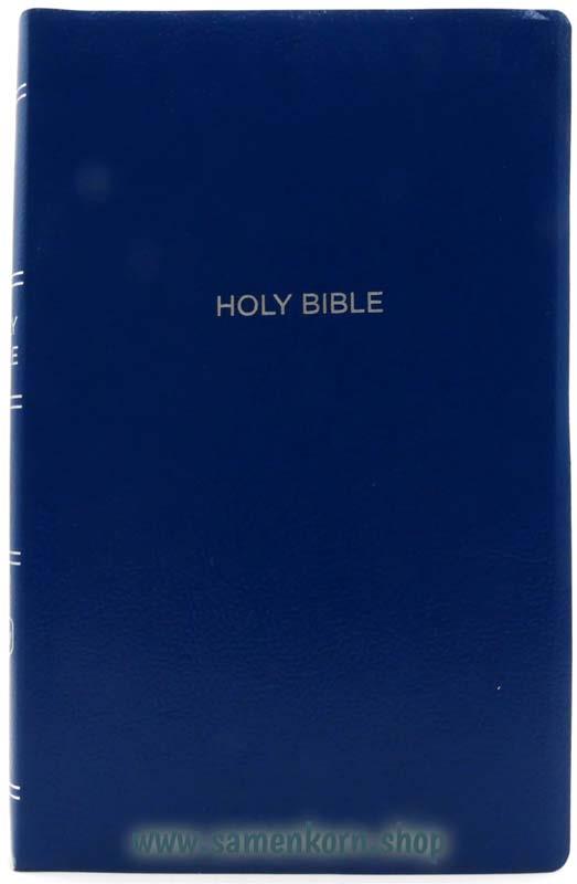 HOLY BIBLE NKJV, blau / Buch