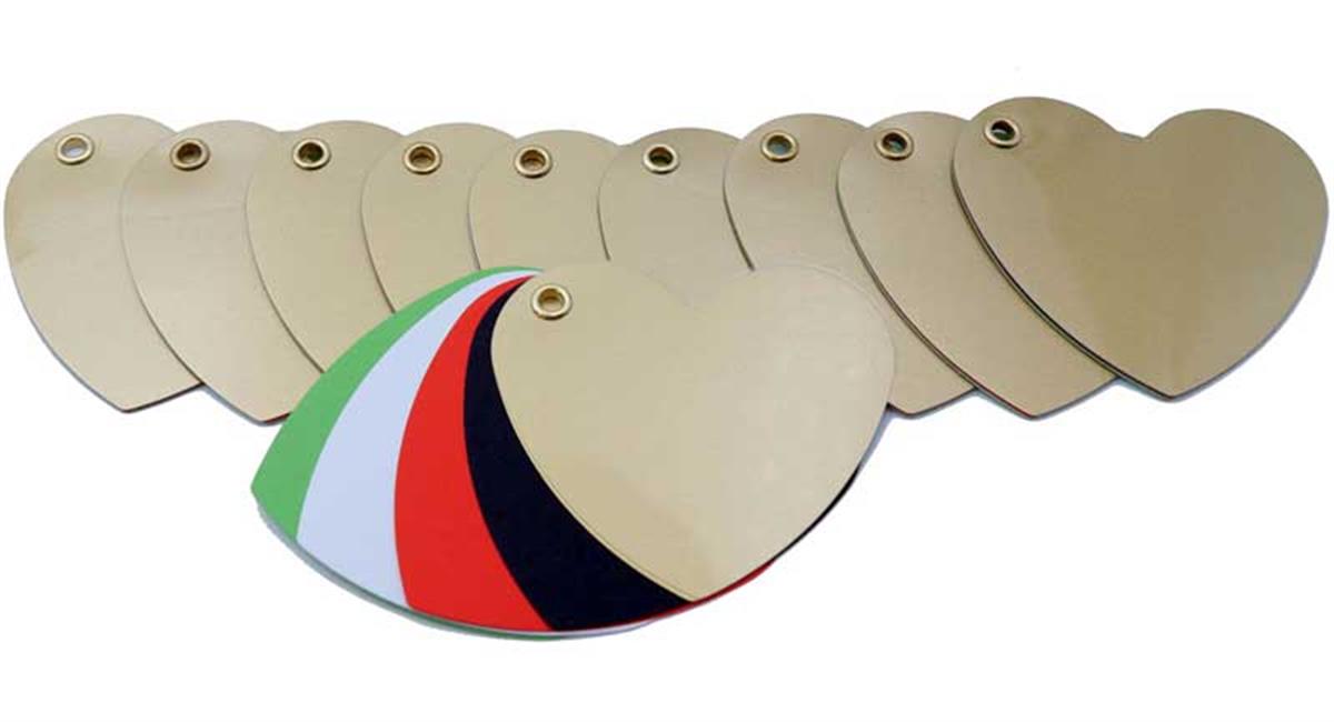 Herz "Das wortlose Buch", 10-er Set