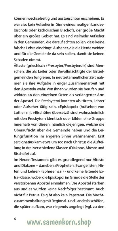 Älteste und Diakone, Band 26 Reihe Orientierung / Heft