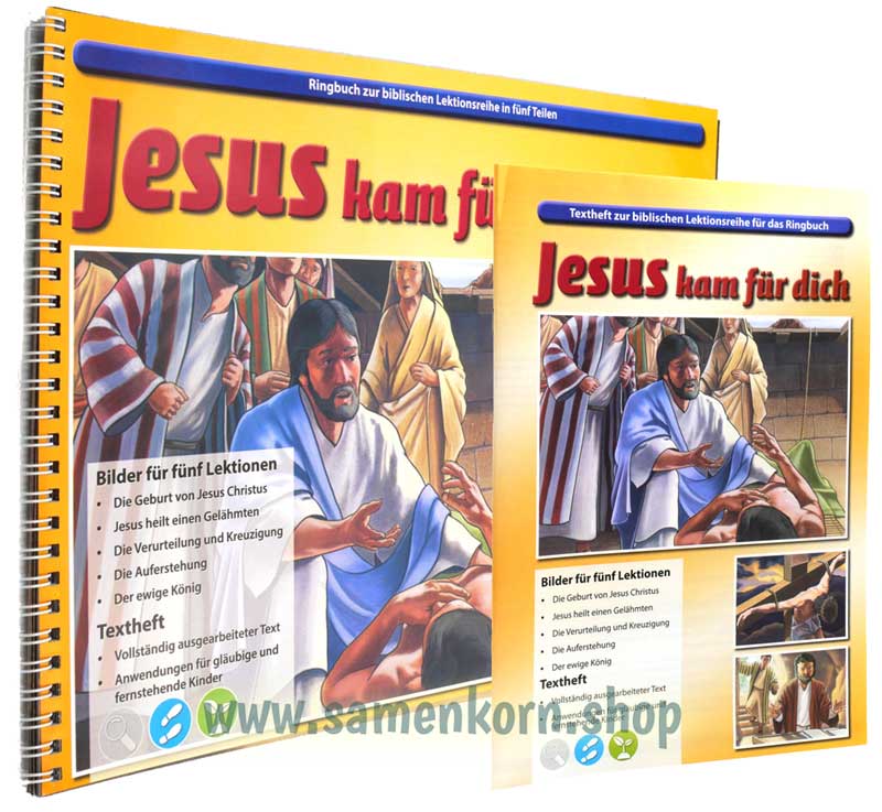 Jesus kam für dich / Ringbuch und Textheft