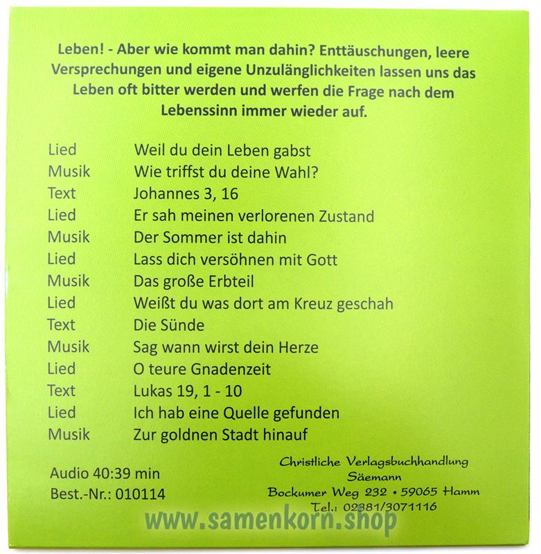 Der Weg zum Leben  / CD