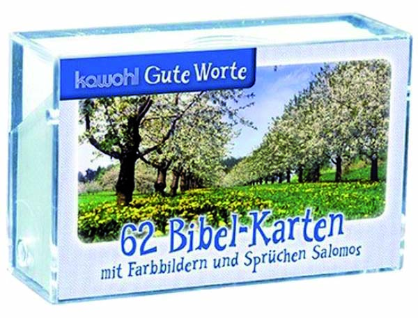 Gute Worte "62 Bibel-Karten"