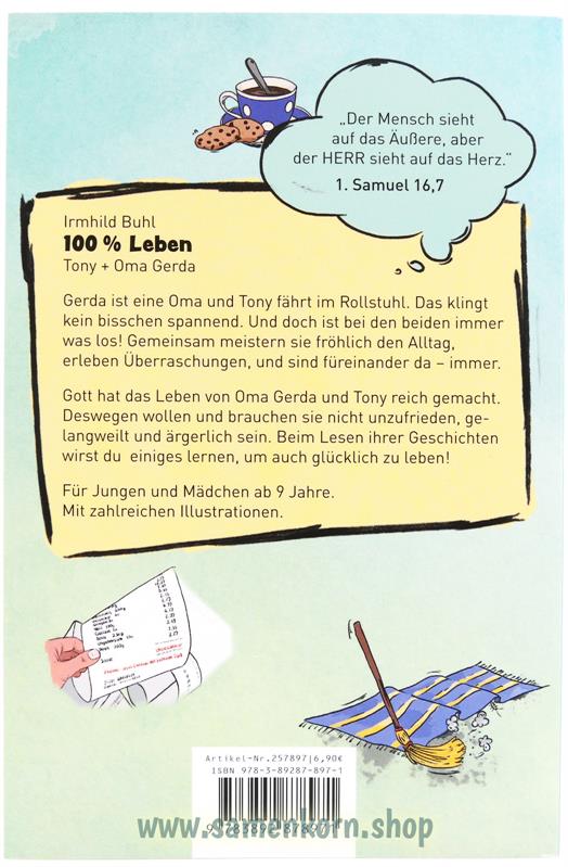 100% Leben / Buch
