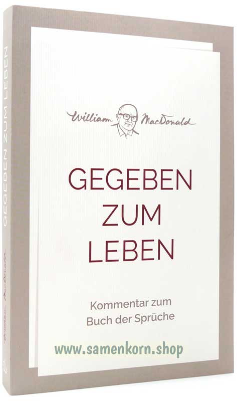 Gegeben zum Leben / Buch