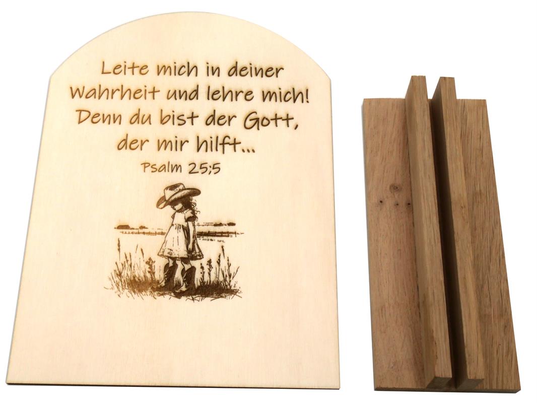 Aufstellbild "Leite mich in deiner Wahrheit"