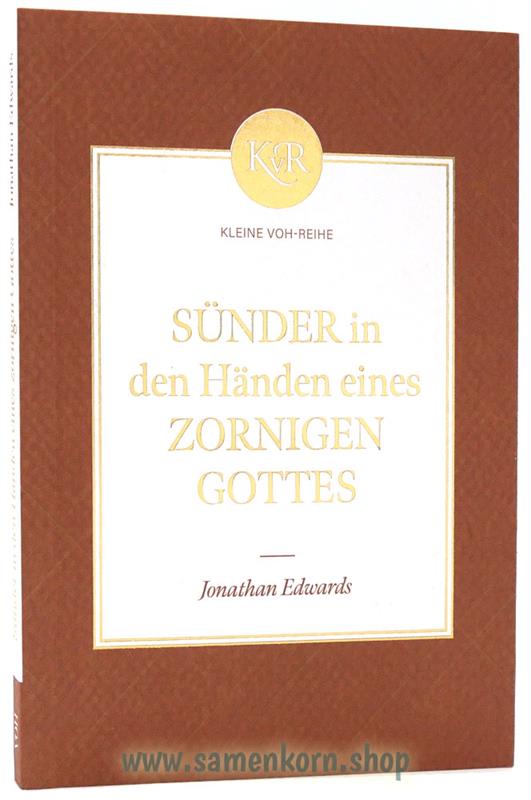 Sünder in den Händen eines zornigen Gottes / Buch