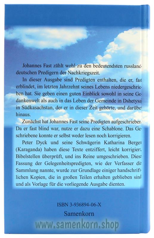 Er gibt dem Müden Kraft / 63 Predigten / Buch