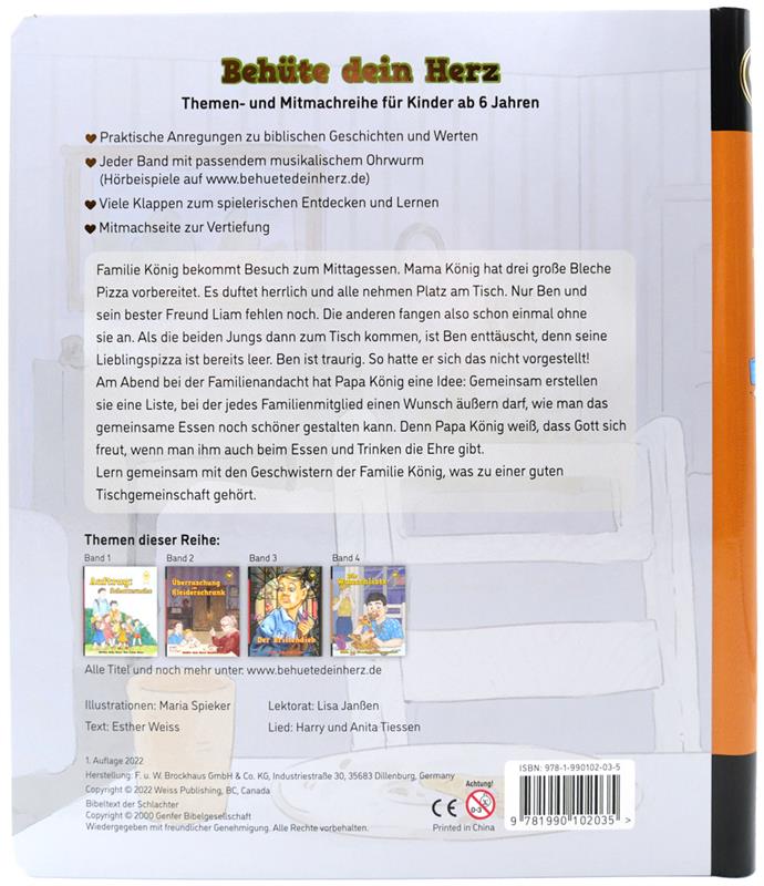 Reihe "Behüte dein Herz" (Band 4-6) / Pappbuch-Set 2