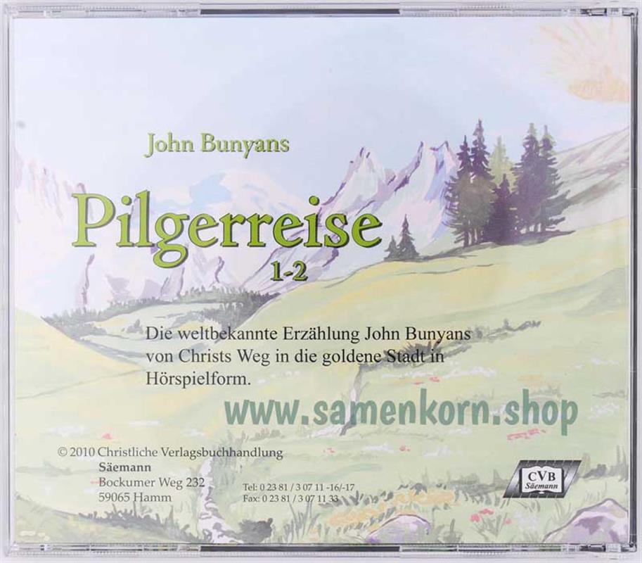 John Bunyans Pilgerreise  / Teil 1-2 / CD- Hörspiel