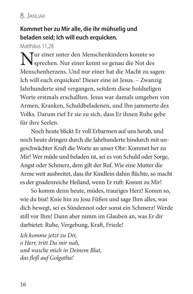Sprich Du zu mir - Tägliche Andachten / Buch