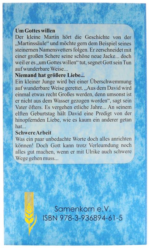 Um Gottes willen / Buch