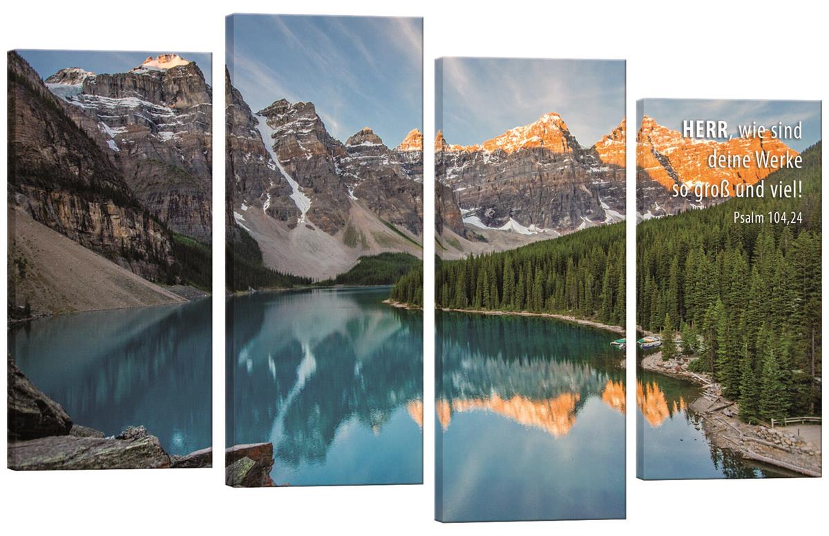 Bild "Blauer Bergsee"