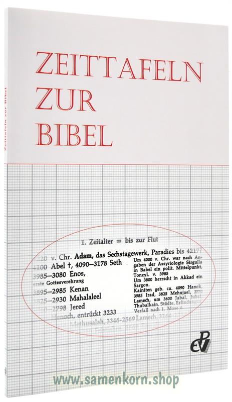 Zeittafeln zur Bibel / Buch