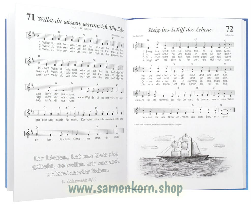 Treue fängt schon im Kleinen an / Liederbuch (Noten)