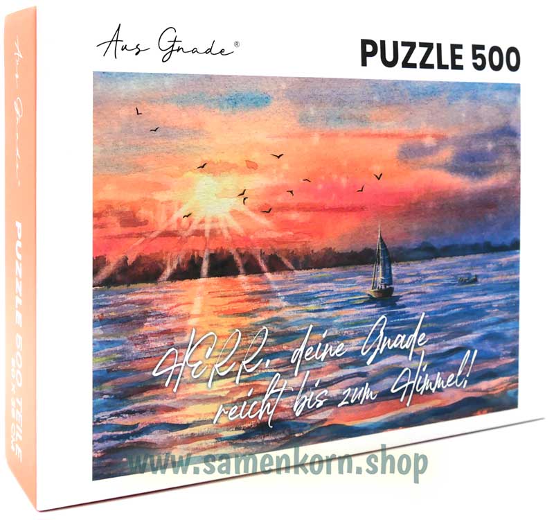 Puzzle 500 "Herr, deine Gnade"