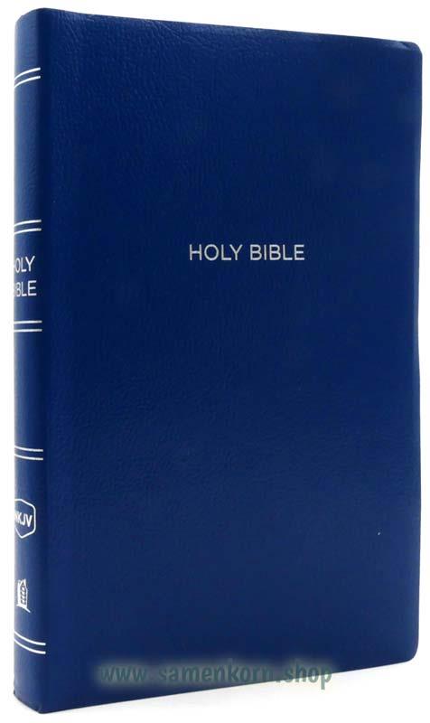 HOLY BIBLE NKJV, blau / Buch