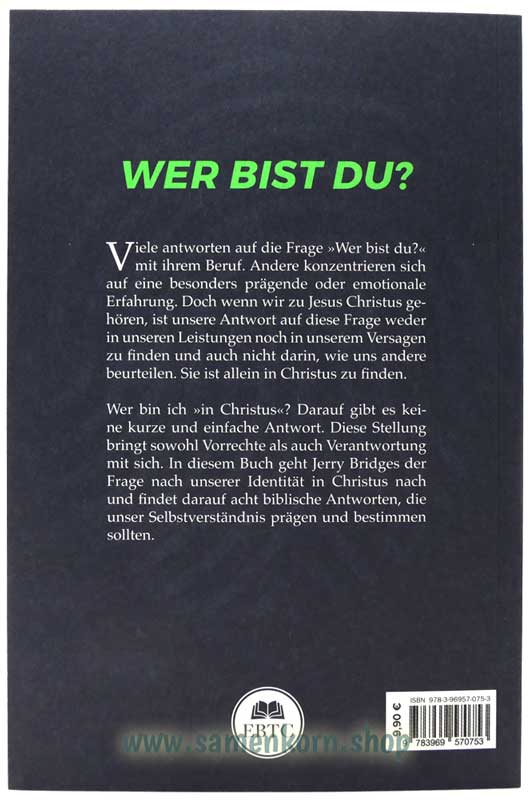 Wer bin ich? Meine Identität in Christus / Buch
