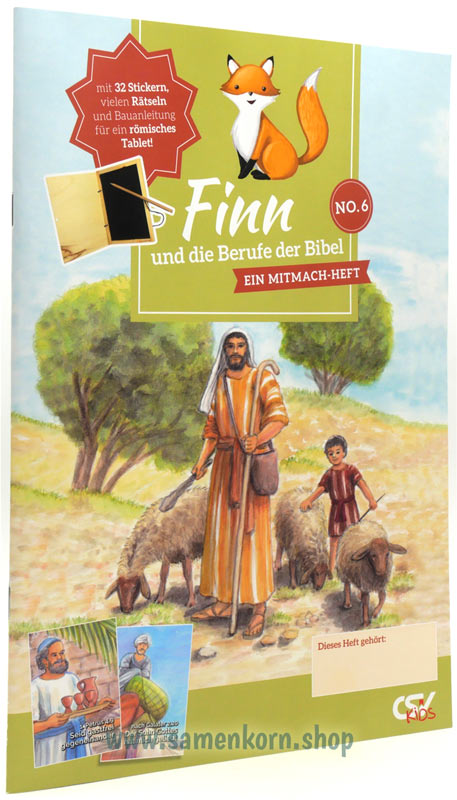 Finn und die Berufe der Bibel 6 / Heft