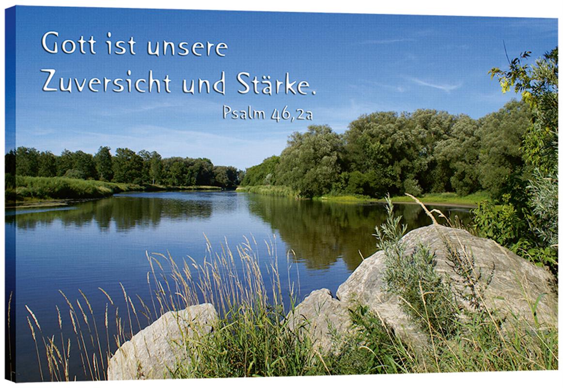 Bild "See und Felsen"