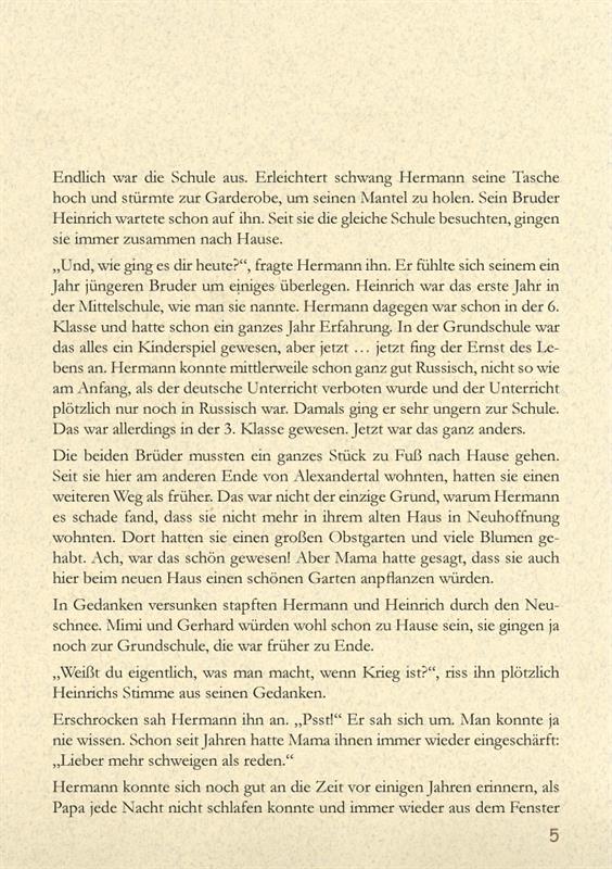 Unter Seinen Fittichen / Heft